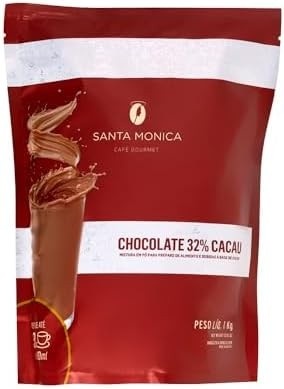 Chocolate em pó 32% Cacau Santa Mônica 1kg