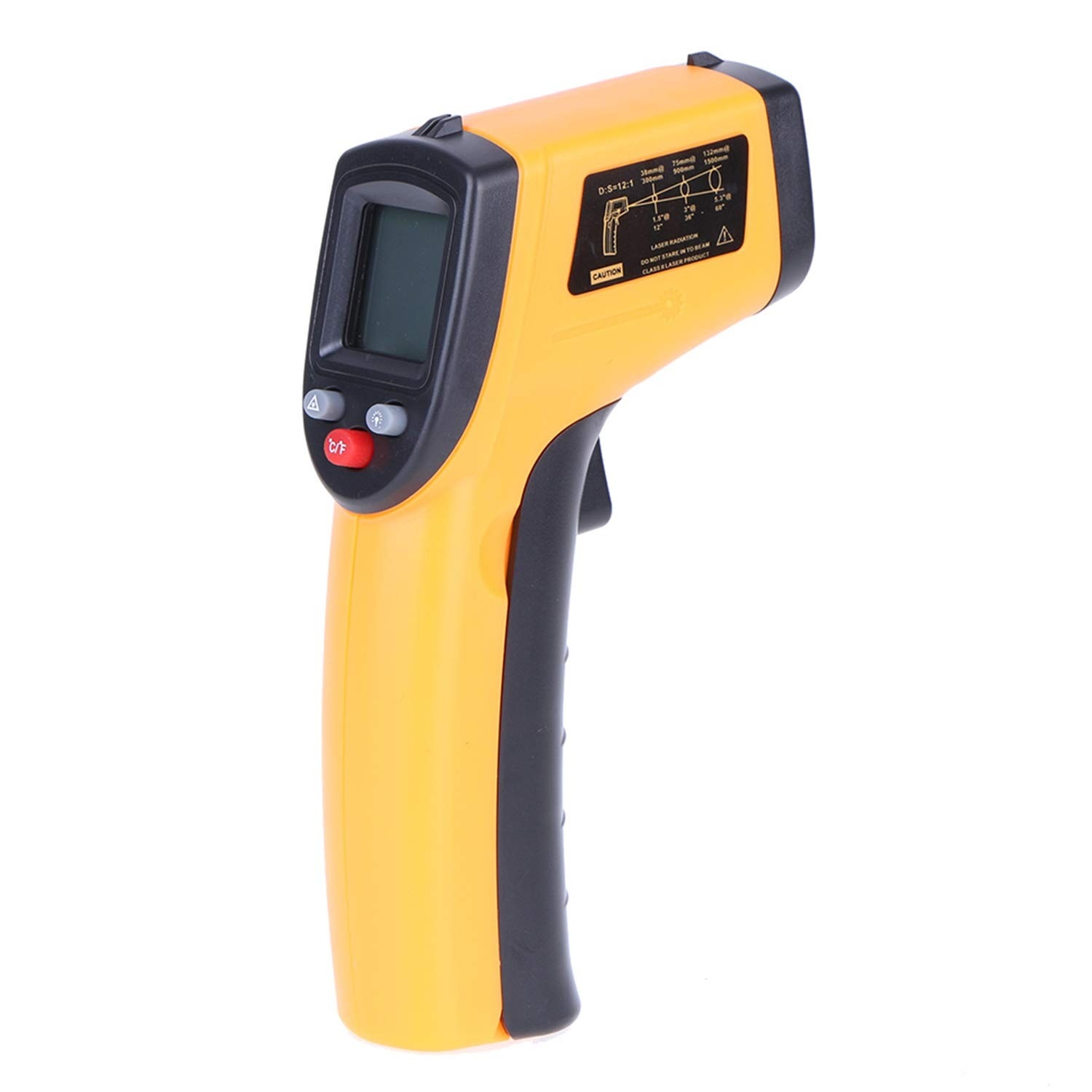 Termômetro Infravermelho Digital Laser Industrial -50°C a 380°C | Precisão e Rapidez