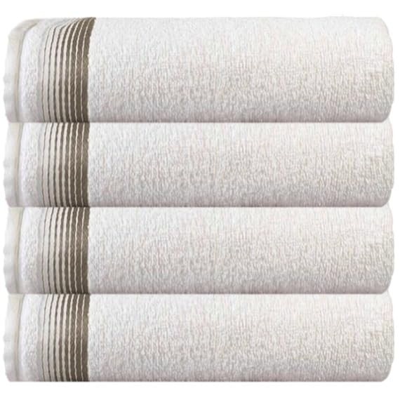 Kit 4 Toalhas Banhão Gigante 70x150cm | 100% Algodão Premium | Alta Absorção - Central Toalhas