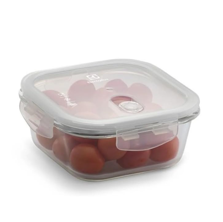 Conjunto de Potes de Vidro Herméticos Electrolux 4 Unidades - Organização e Versatilidade na Cozinha