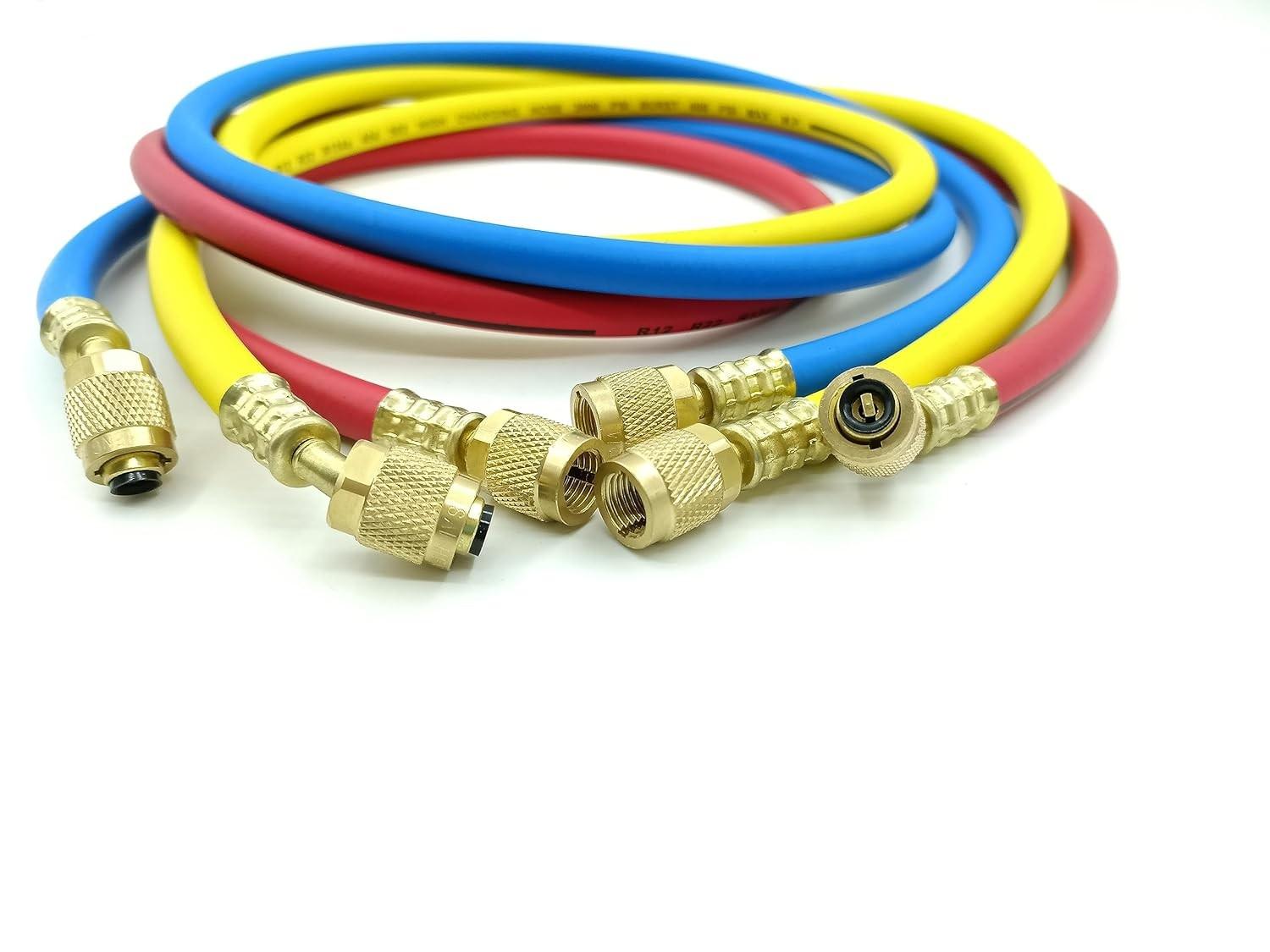 Mangueiras de Carga Mastercool 40360 para HVAC/Refrigeração - 152cm