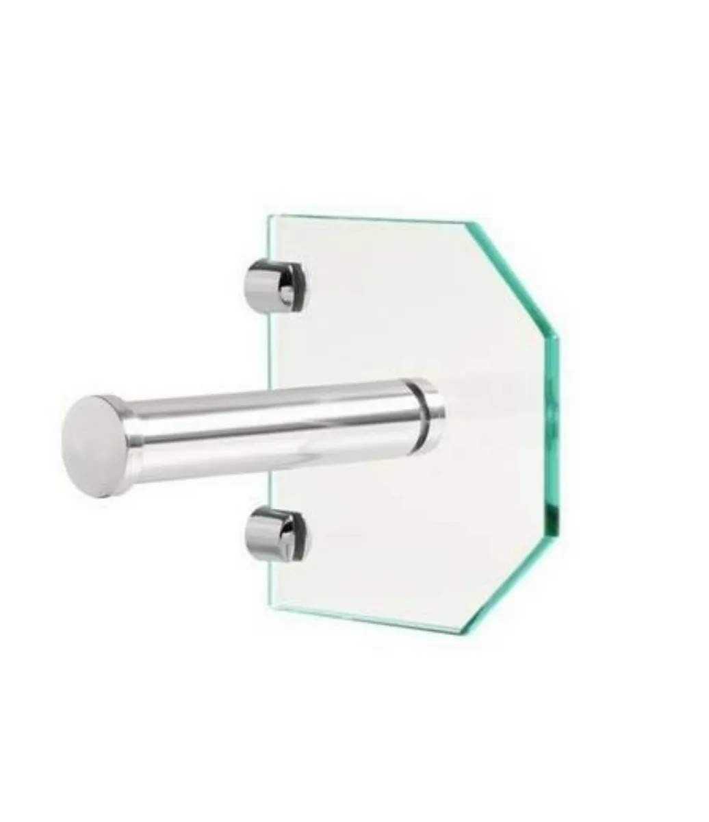 Prateleira Retangular de Vidro Transparente 40x20 cm - Bemfixa | Moderna e Resistente