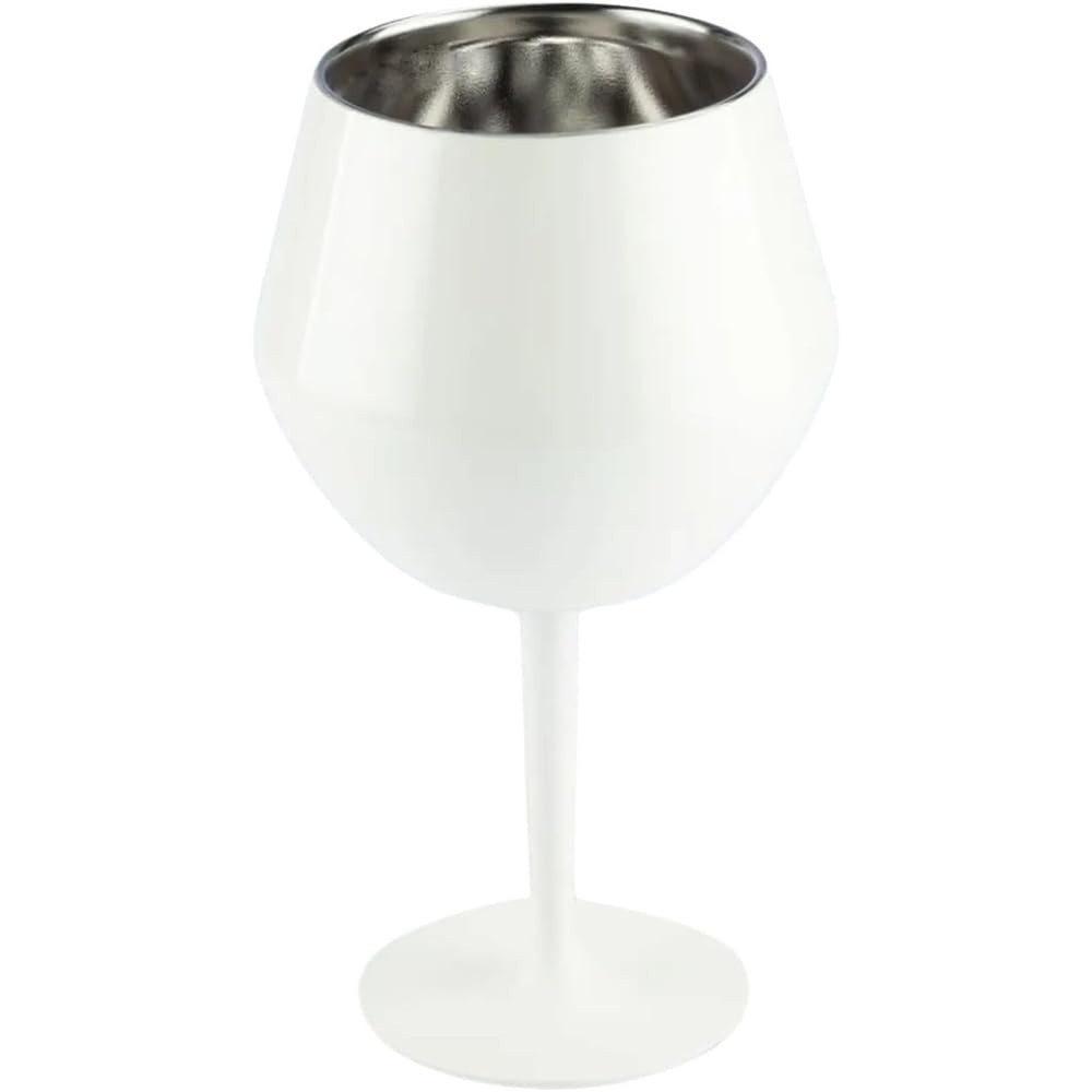 Taça Térmica 2-em-1 410ml Inox com Haste Removível - Ideal para Gin, Vinho e Drinks