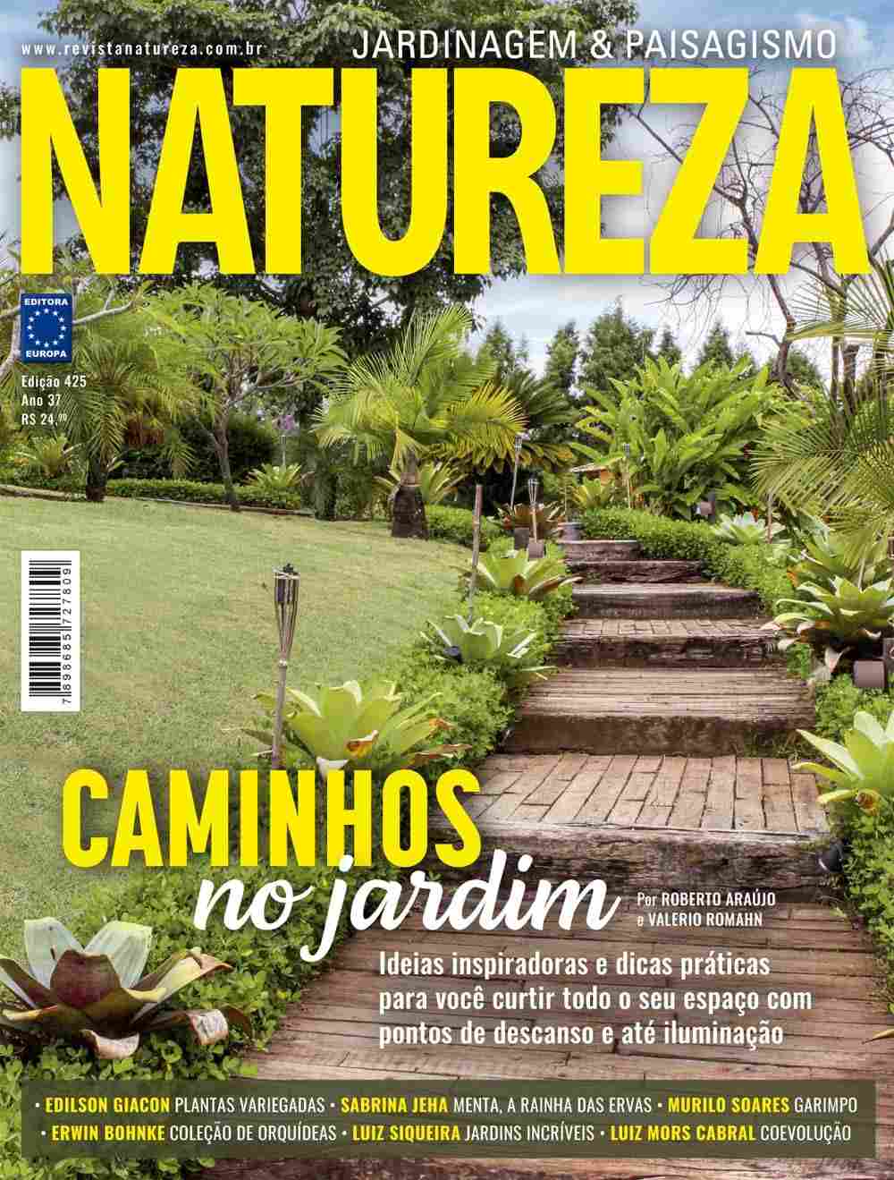 Revista Natureza Edição 425: Transforme Seu Jardim com Ideias Inspiradoras