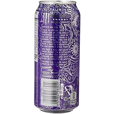 Pack de Monster Ultra Violet LT 473ml - Unidade 6 unidades