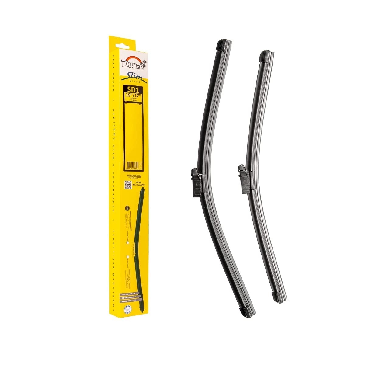Kit 2 Palhetas Dyna Slim Side/Top 475/425mm - Ford Ka Original