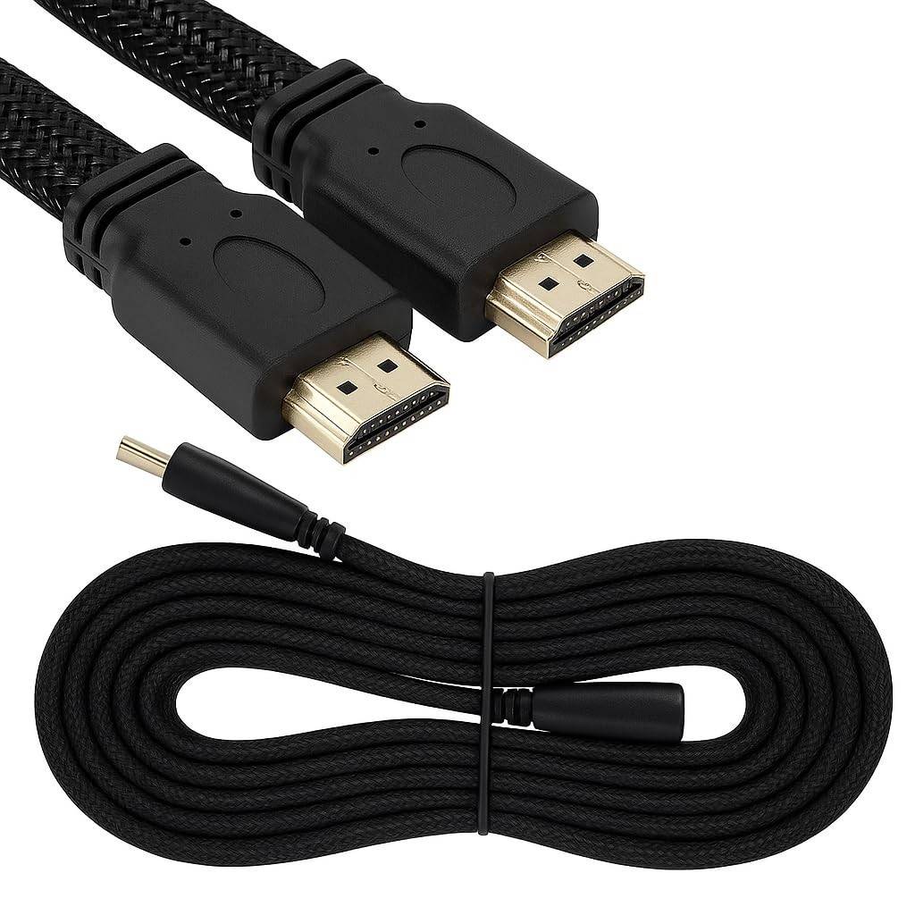 Cabo HDMI 2m 4K Ultra HD 3D: Imagem e Som Incríveis com Conexão Premium