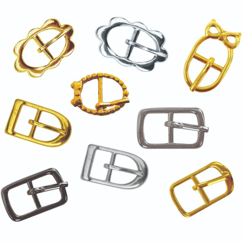 5 Pares Fivelas Metal: Charme e Segurança para Bebês