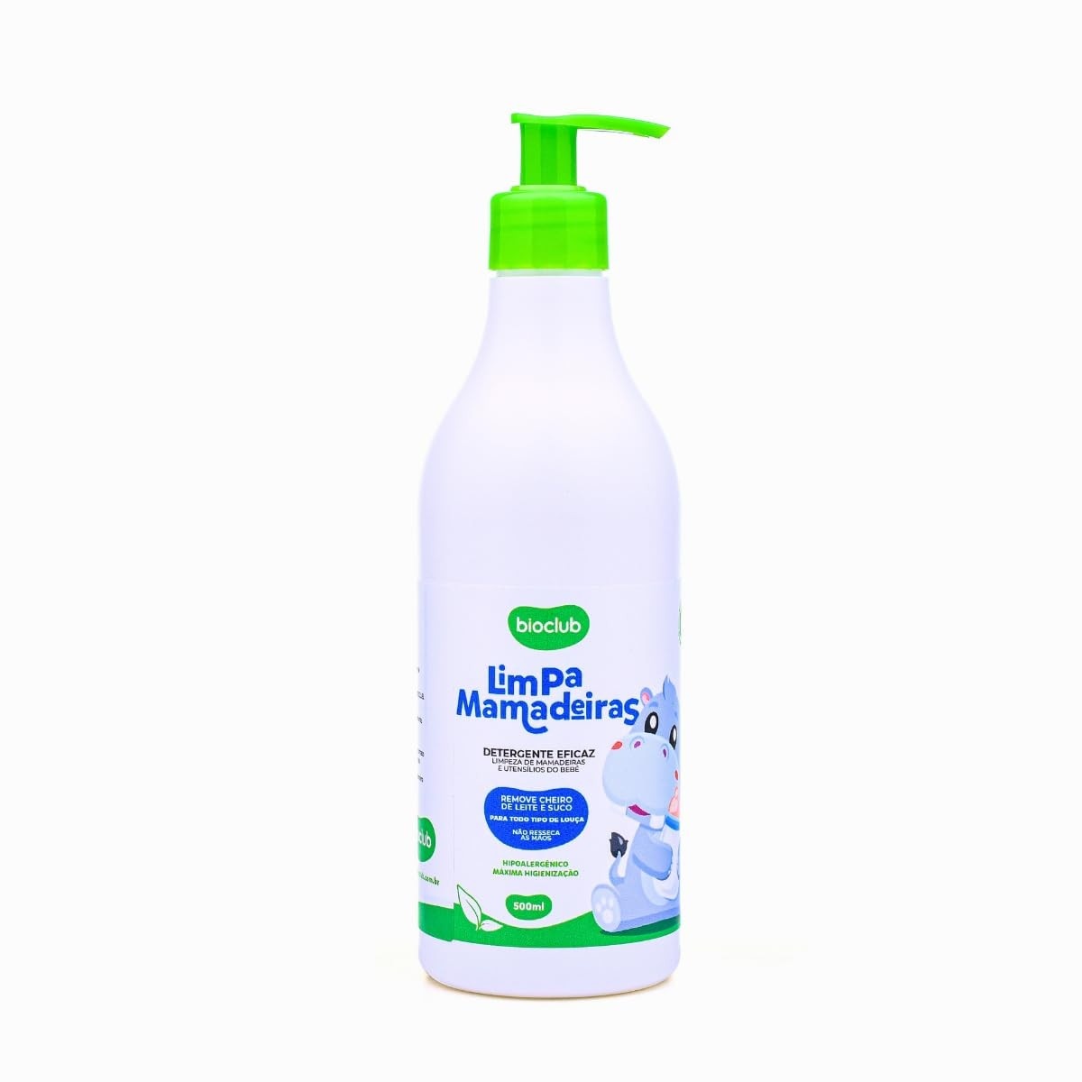 Detergente para Mamadeira Bioclub Orgânico 500ml - Limpeza Profunda e Segura para Bebês