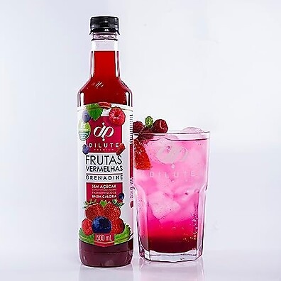 Dilute Frutas Vermelhas Zero Açúcar 500ml: Sabor Intenso