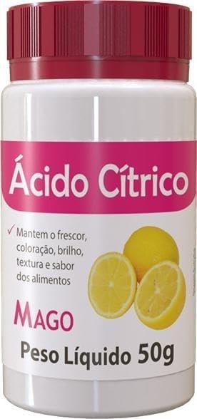 Acido Cítrico 50g Mago