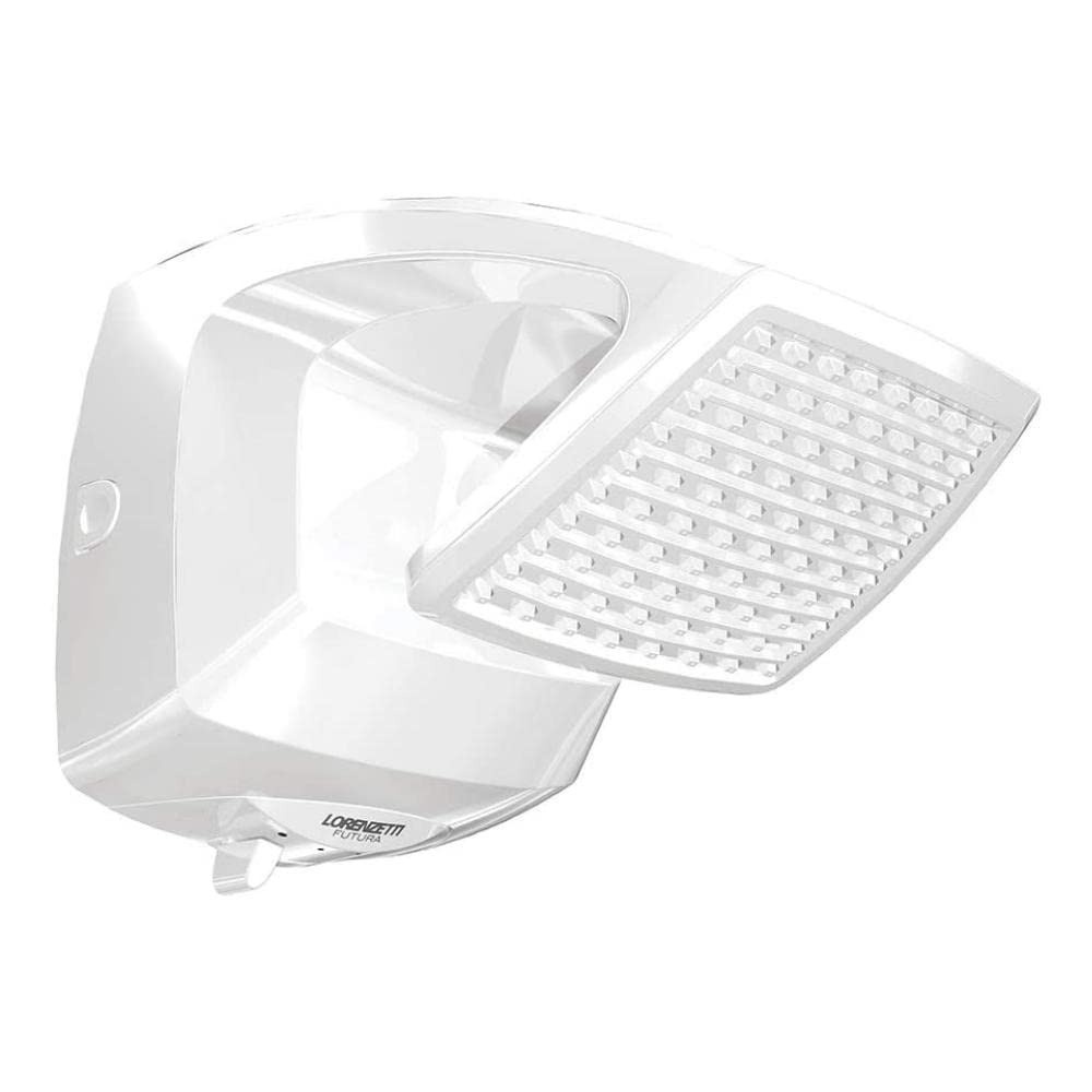 Ducha Futura Multitemperaturas Lorenzetti 127V 5500W - Design Moderno Quadrado