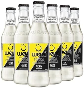 Água Tônica Classica Zero Açucar 255ml pacote com 6 unidades