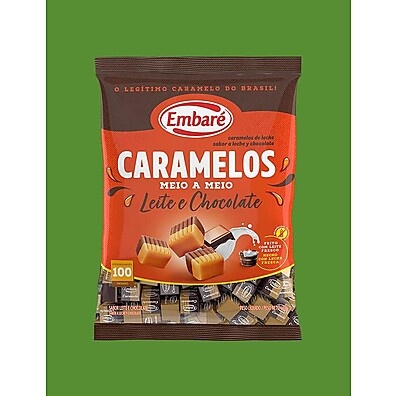 Embaré Meio a Meio: Leite & Chocolate Irresistível 660g