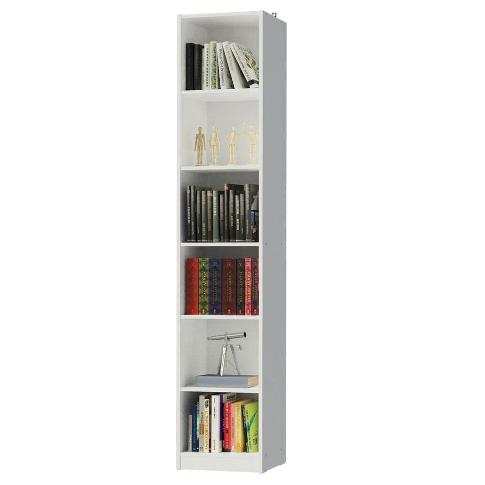 Estante Livreiro Madesa 6906 com 6 Nichos – Design Moderno e Organização Inteligente