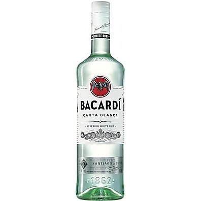 Rum Bacardi Carta Blanca 700ml: Sabor Puro e Versátil