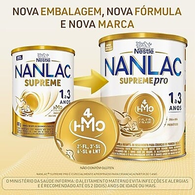 Nanlac Supreme 800g: Fórmula Infantil Completa