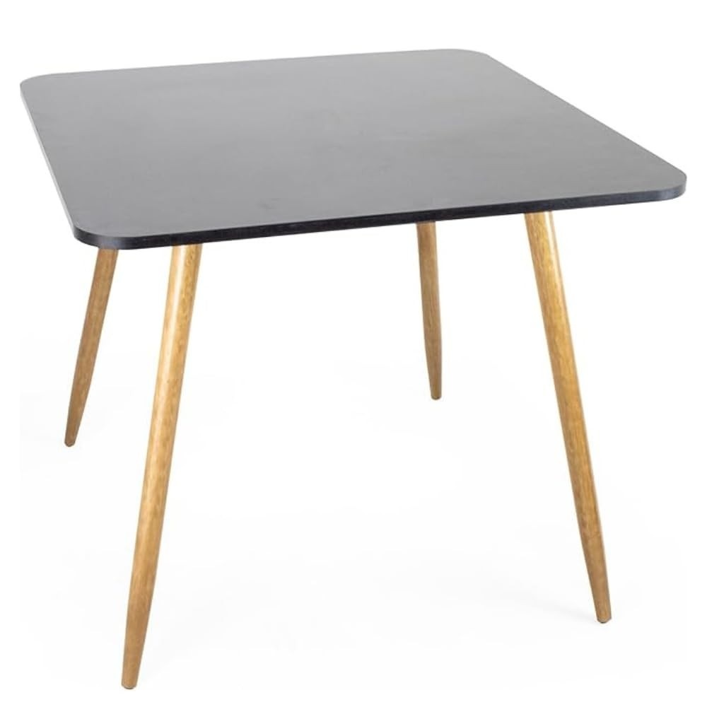 Mesa Quadrada 4 Lugares em MDF 80cm - Design Moderno para Cozinha e Sala de Jantar