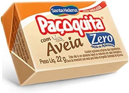 SANTA HELENA PACOQUITA ZERO C/AVEIA DISPLAY 432G 8X24