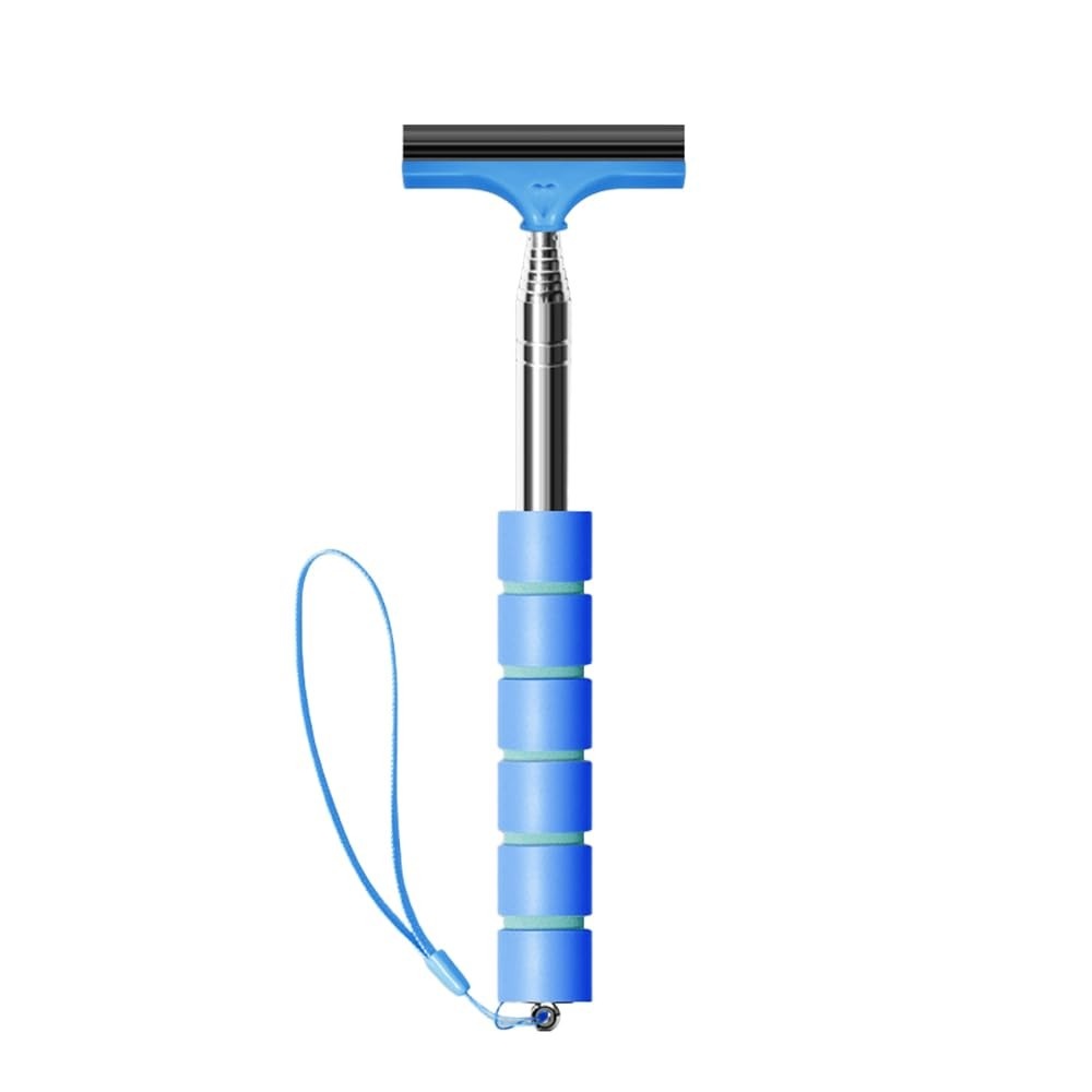 Mini Rodo Retrátil 96,5cm: Limpeza Impecável de Janelas e Espelhos