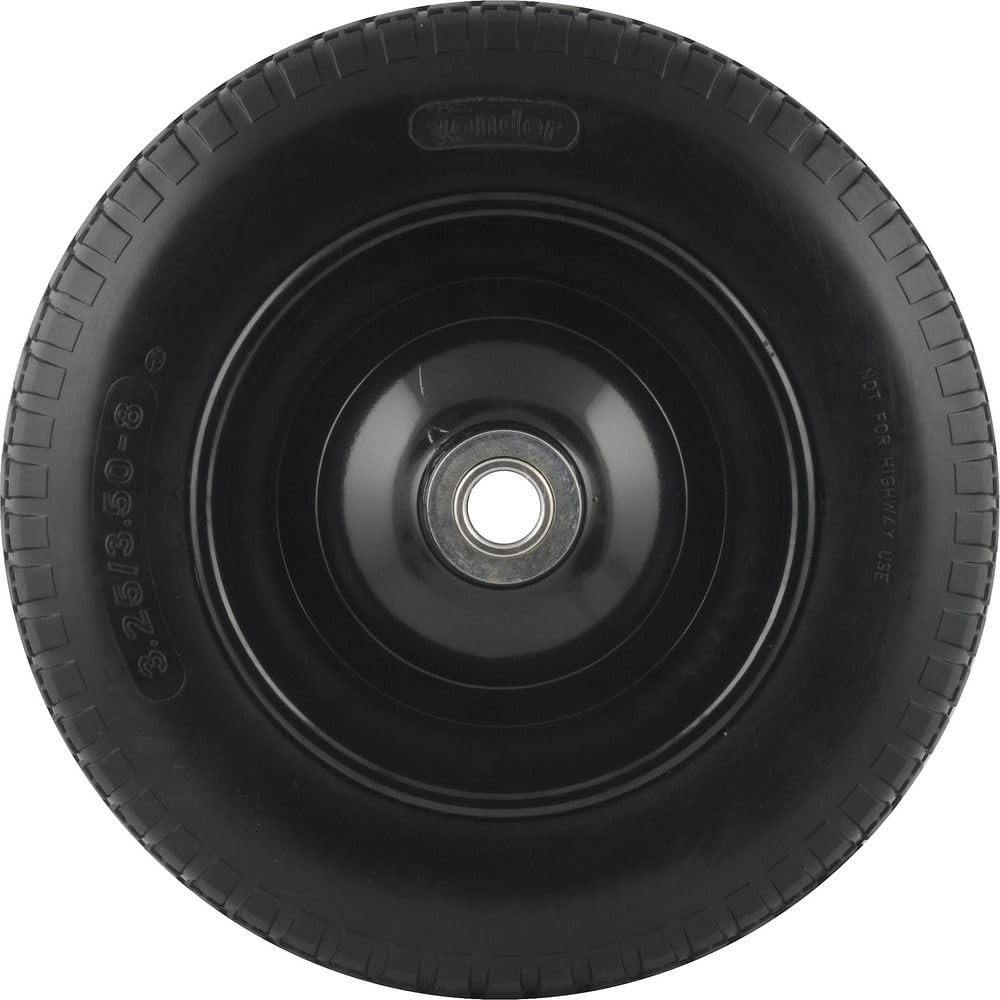 Roda Completa Vonder com Pneu Maciço 365mm - Furo 1" | Durabilidade e Segurança
