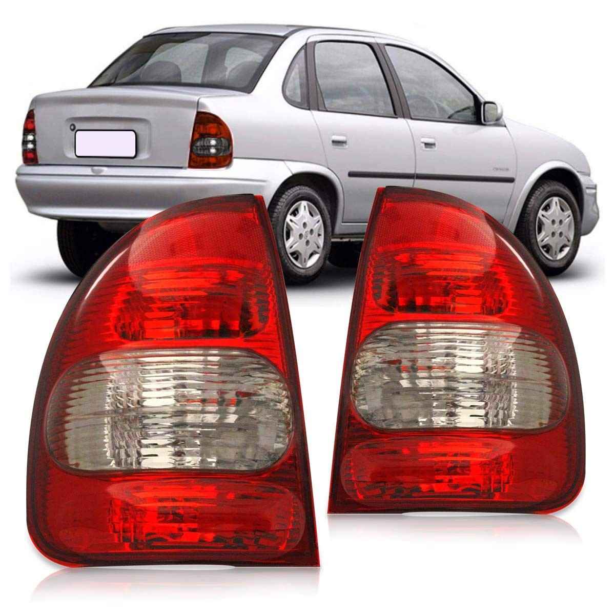 Lanterna Traseira Corsa Sedan/Classic Fumê Esquerdo (2000-2010) - Design Moderno e Segurança