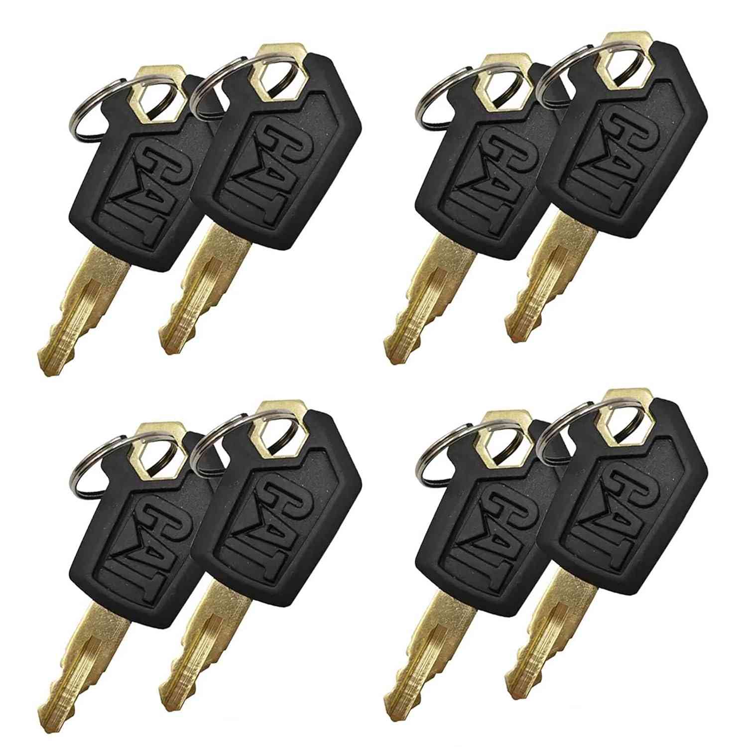 Cat Keys 5P8500 Substituição para equipamento pesado Caterpillar - Chaves de ignição para carregadores, escavadeiras e traçadores