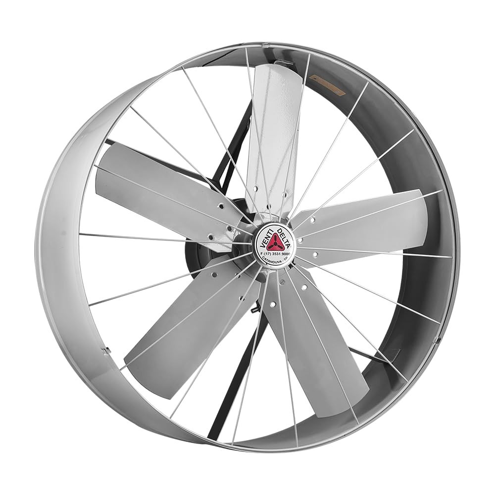 Venti-Delta Exaustor Comercial 60cm 220V Cinza – Silencioso, Eficiente e Moderno