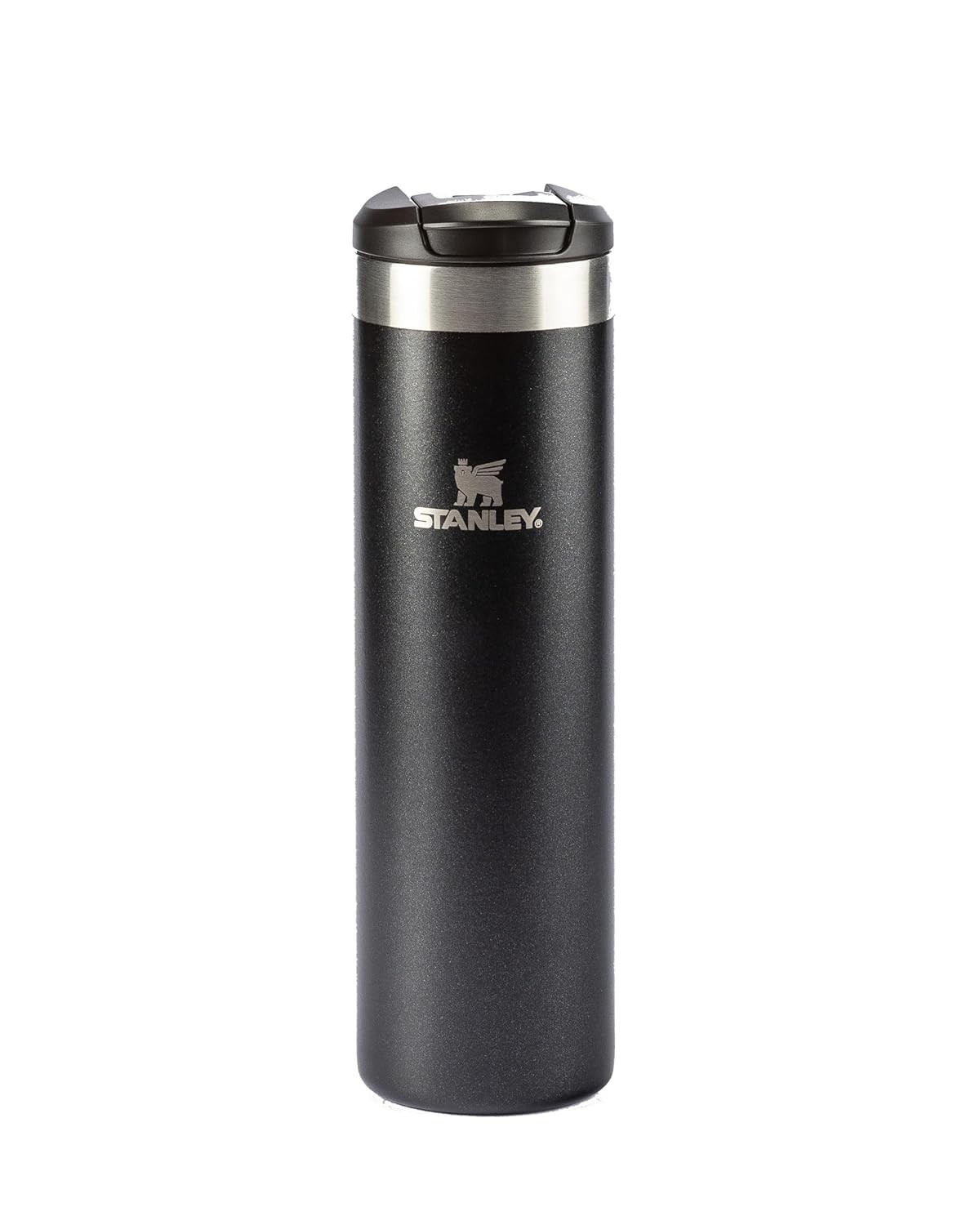 Stanley Garrafa Térmica Aerolight Transit Black Glimmer 591ml - Leve, Isolada e à Prova de Vazamento