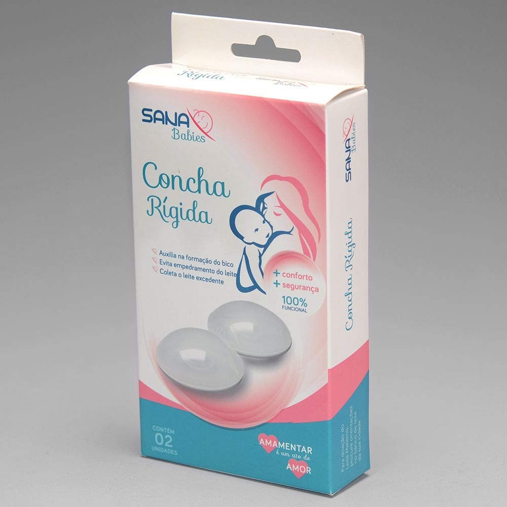 Concha Rígida para Seios Sana Babies - Proteção e Conforto Durante a Amamentação