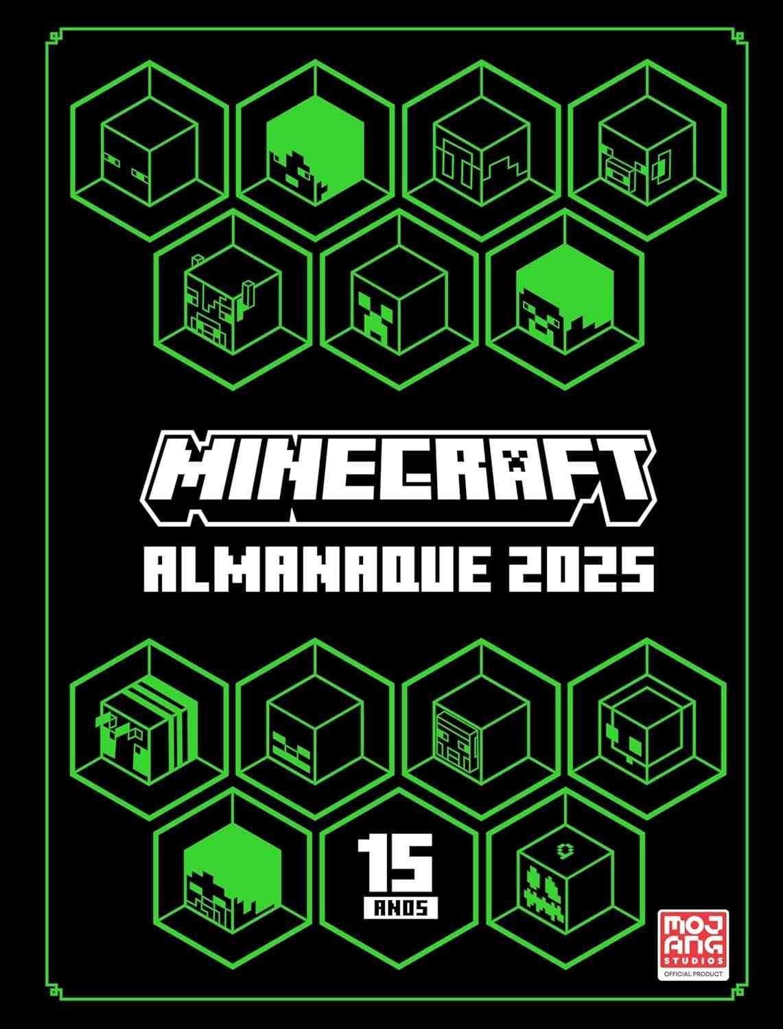 Minecraft Almanaque 2025: Celebre 15 Anos de Aventuras e Novidades!