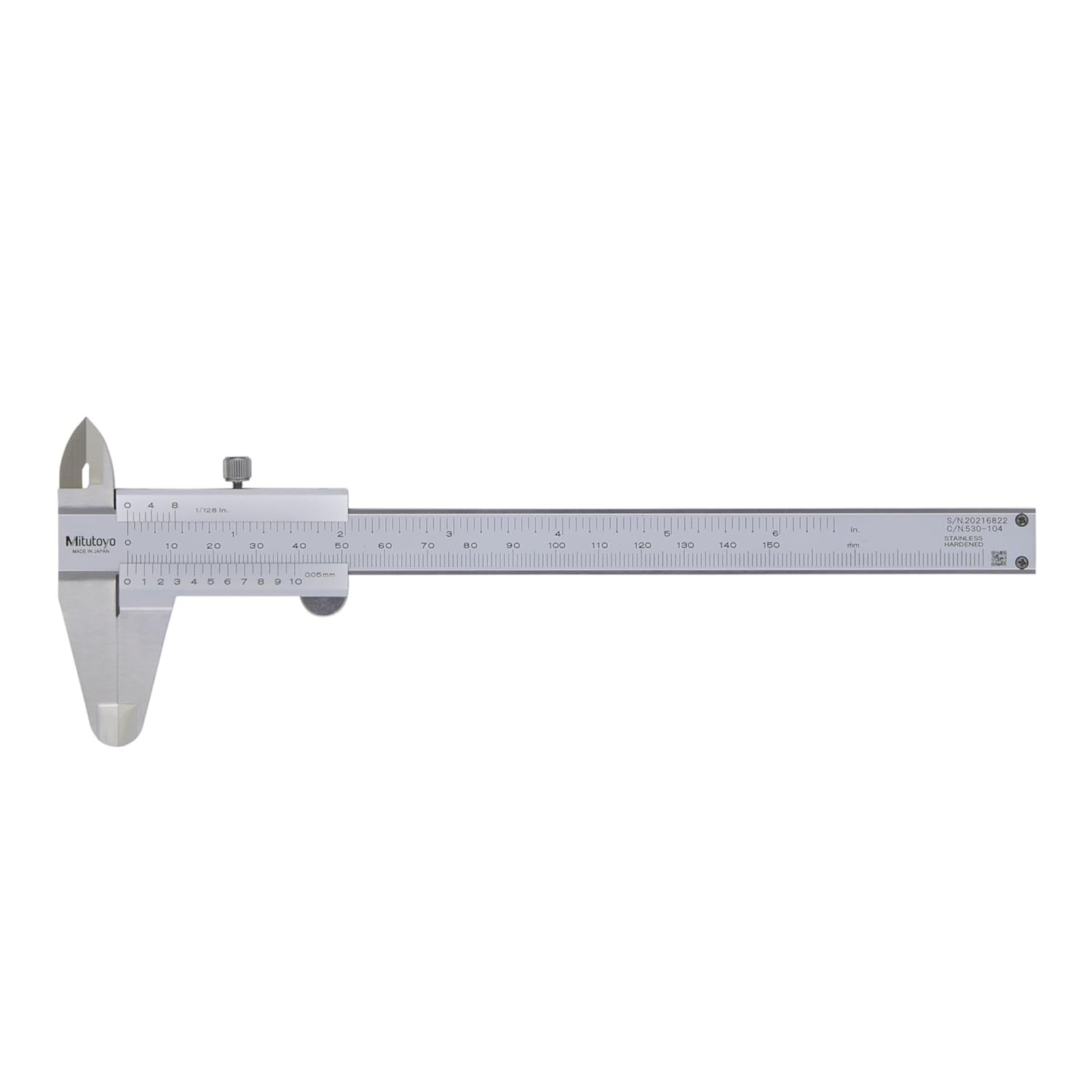 Paquímetro Analógico Mitutoyo 150mm (6") - Precisão Profissional 530-104