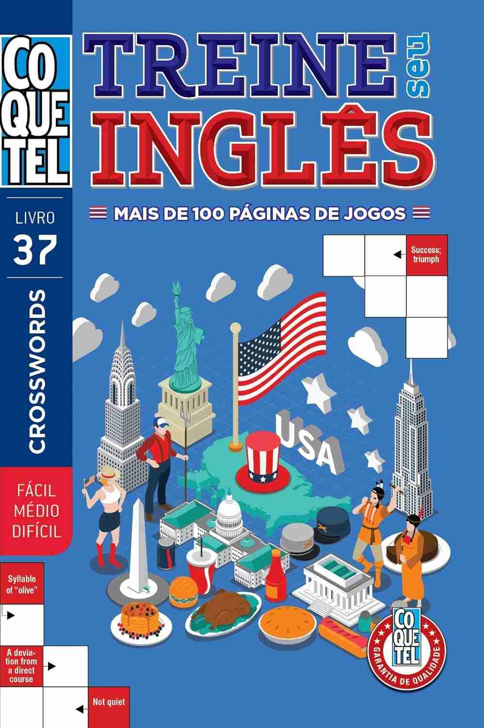 Livro Coquetel Treine seu Inglês: Aprenda de Forma Divertida e Interativa