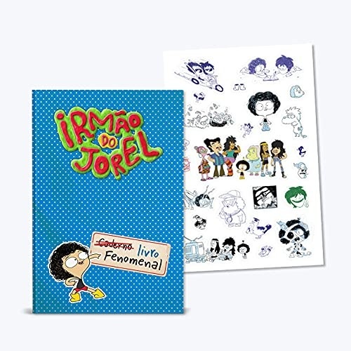 Livro Fenomenal Irmão do Jorel + Adesivos Exclusivos: Aventura Garantida!
