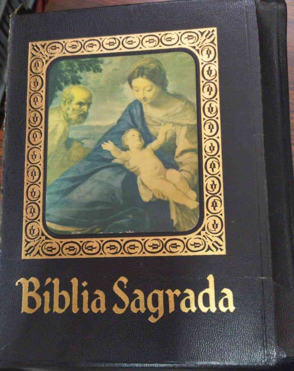 Antiga Rara Bíblia Sagrada Edição Barsa Ano 1967. 495 Rrdeco