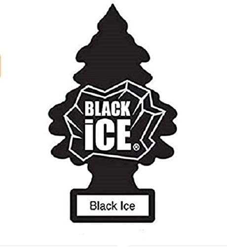 Aromatizante Black Ice Little Trees Original EUA - Perfume Duradouro para Seu Carro