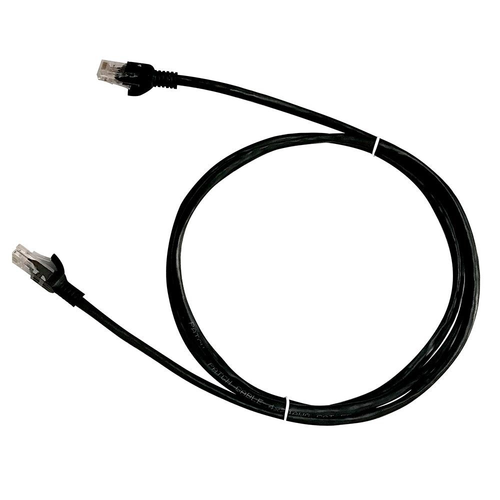 Cabo de Rede Pluscable Cat.6 5M Preto - Conexão Rápida e Estável