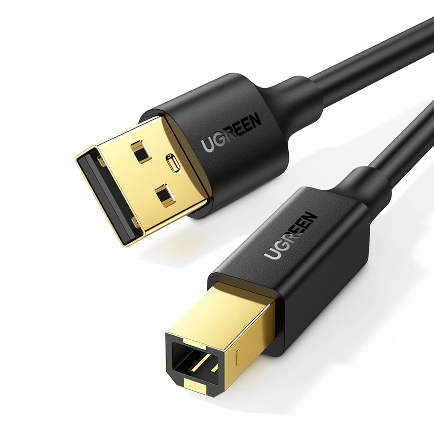 Cabo Impressora UGREEN USB 2.0 A para B: Conexão Rápida e Confiável para Sua Impressora
