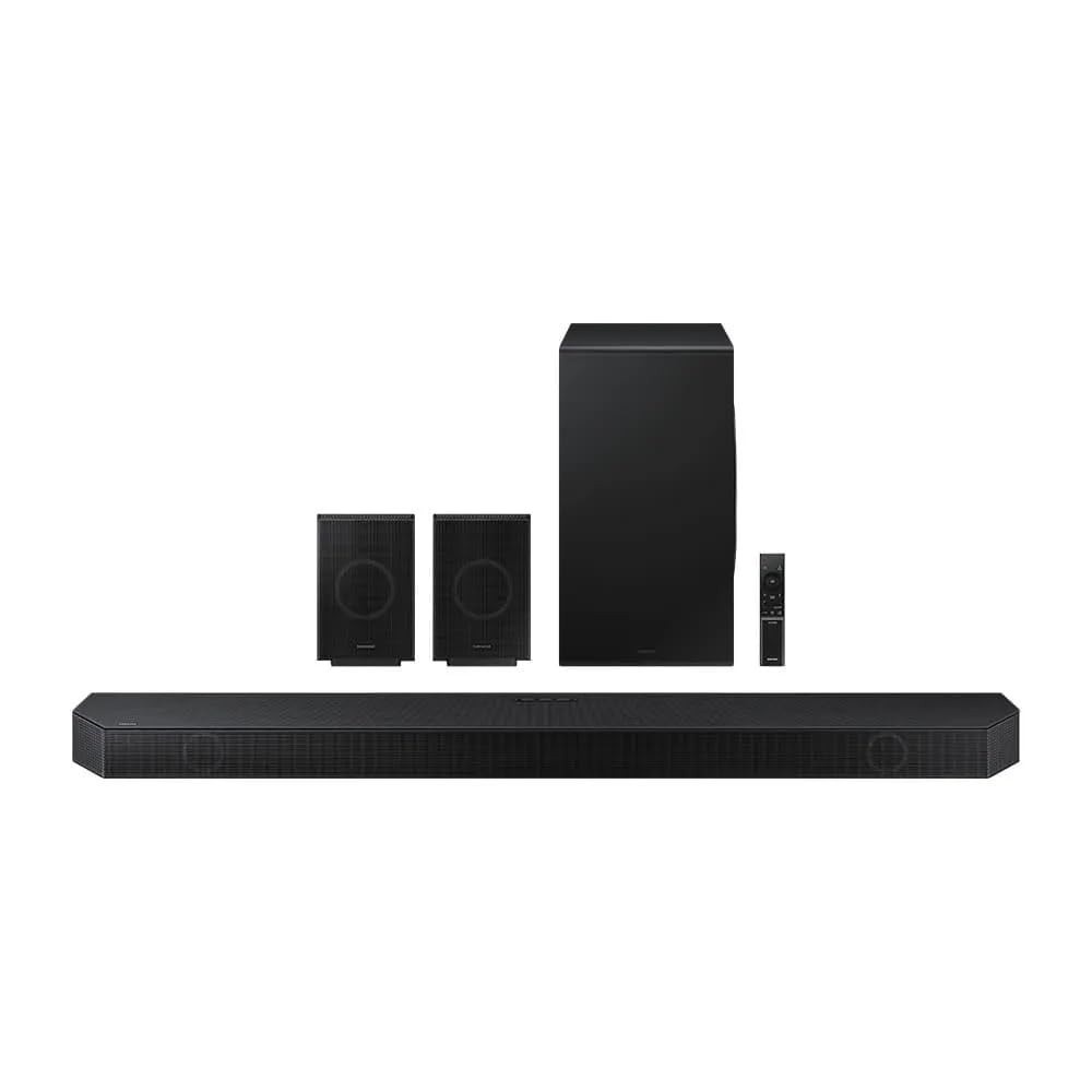 Soundbar Samsung HW-Q990D: Som Imersivo 11.1.4 Canais, Dolby Atmos e Alexa Integrada