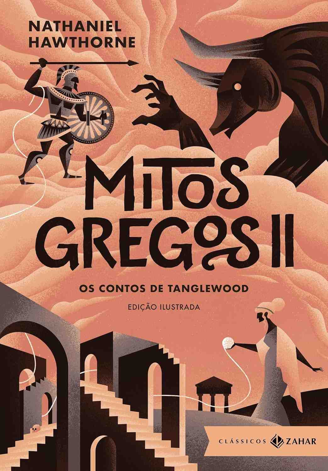 Mitos Gregos II: Edição Ilustrada - Aventuras Clássicas de Teseu, Ulisses e Mais!