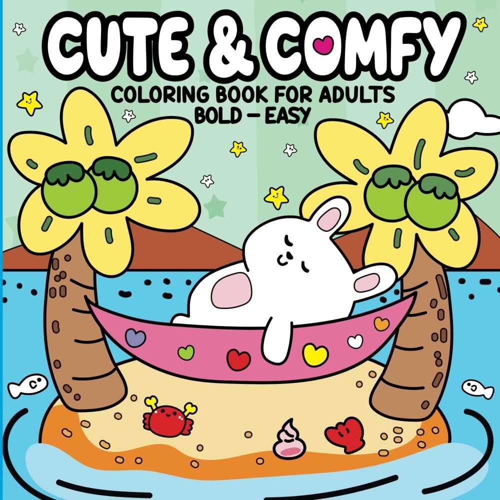 Livro de Colorir Adulto Cute & Comfy: Relaxamento e Criatividade para Você!