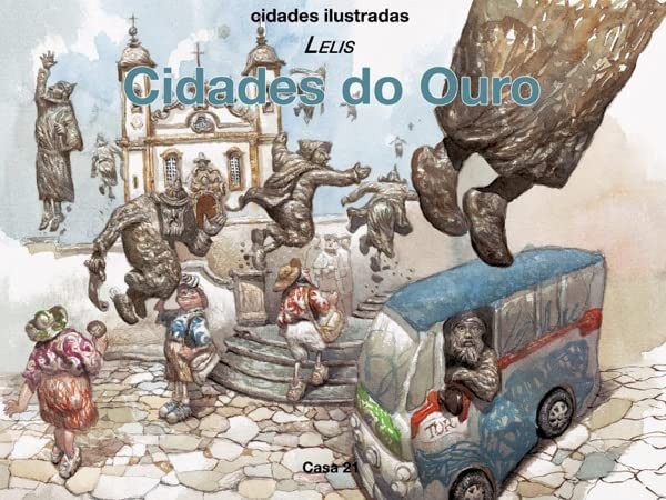 Cidades do Ouro: Ilustrações Incríveis das Cidades Coloniais Mineiras