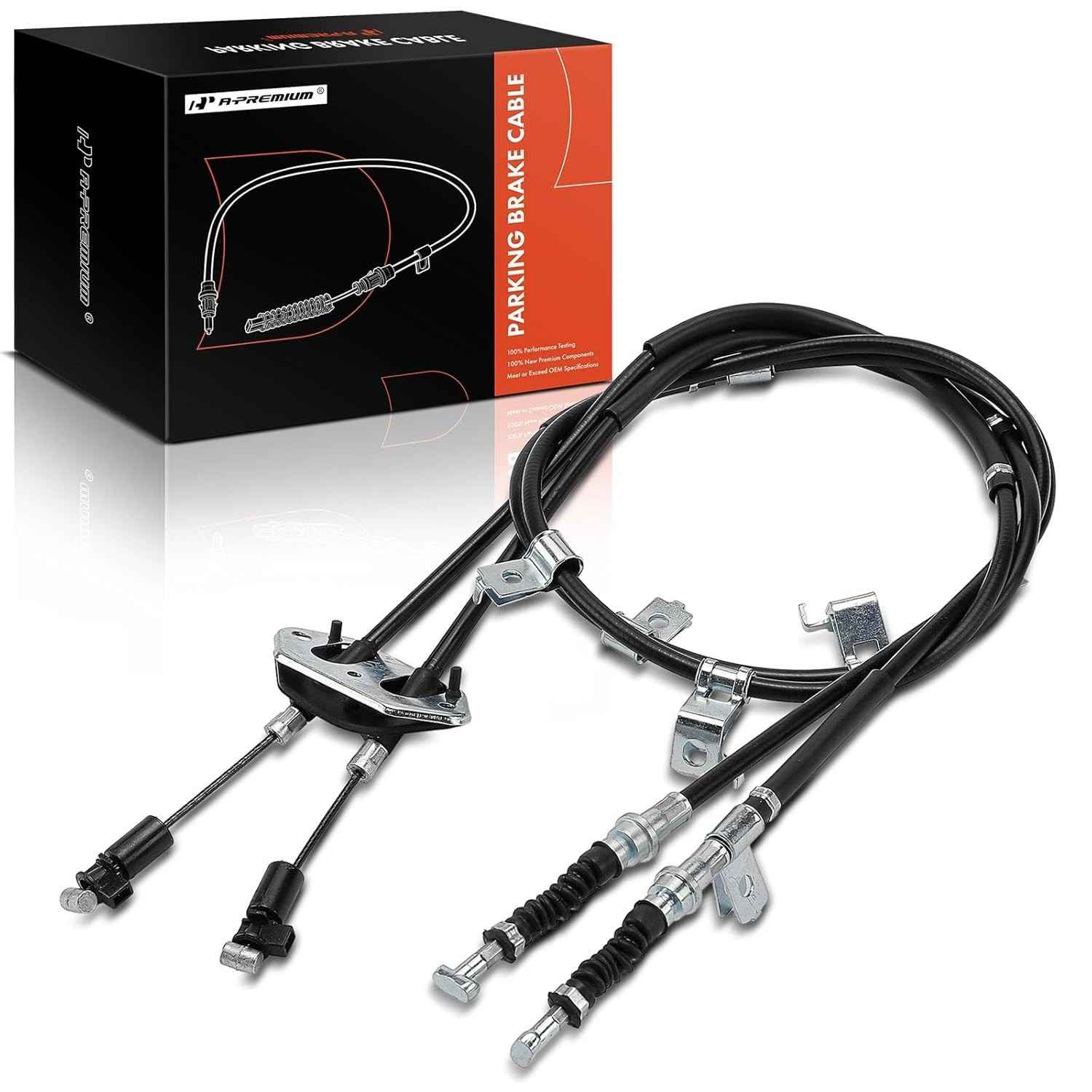 Cabo de Freio de Estacionamento Traseiro A-Premium: Ford Fusion, Lincoln MKZ, Mercury Milan/Zephyr (2006-2012)