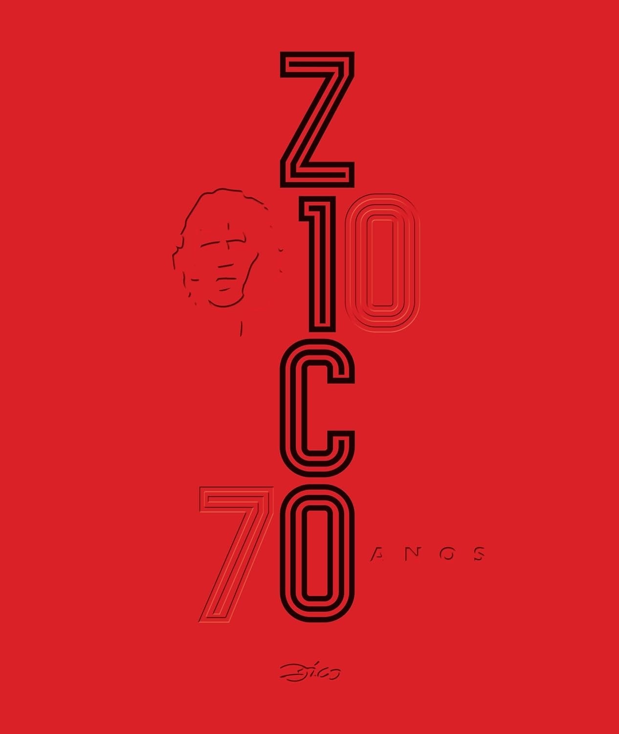 Zico 70 Anos: Livro de Arte Exclusivo e Item de Colecionador