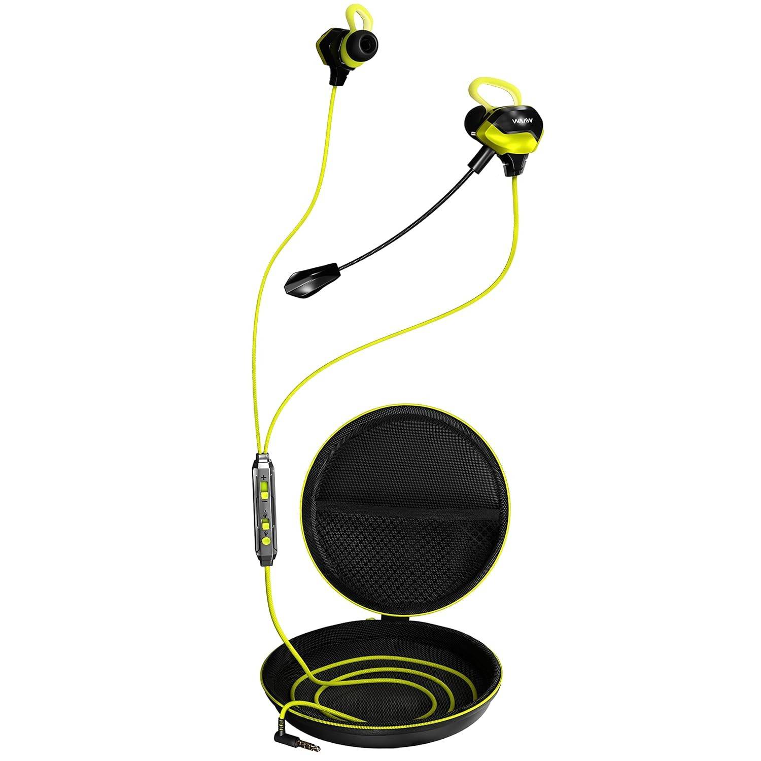 Fone de Ouvido Gamer WAAW ENERGY 10EWG by ALOK: Imersão Total com Microfone Destacável