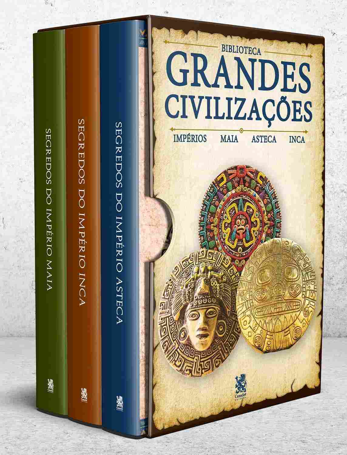 Box Biblioteca Grandes Civilizações: Descubra os Segredos da América Antiga