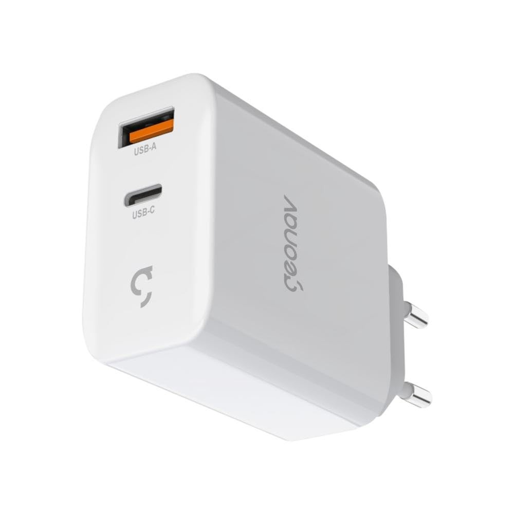 Carregador Universal Geonav SuperPower GaN Duo 65W: Carregamento Rápido para Todos Seus Dispositivos