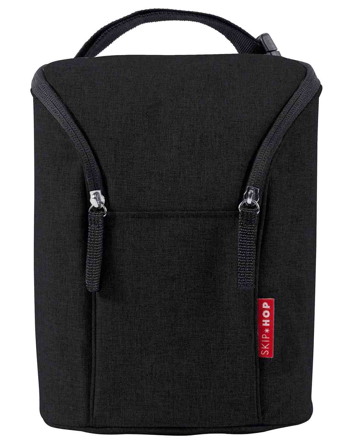 Bolsa Térmica para Mamadeira Skip Hop Double Bottle Bag - Preto