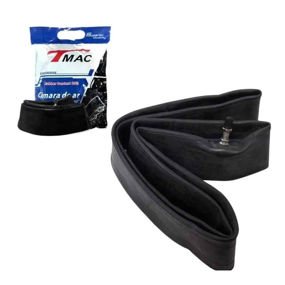 Câmara de Ar TMAC Schrader Aro 18: Ideal para Honda CG Titan, Fan 125/150/160 e Yamaha YBR/Factor