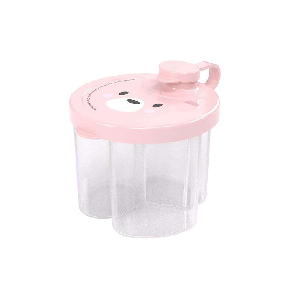 Dosador de Leite em Pó Decorativo Menina Plasútil - Prático e Seguro para Fases da Criança